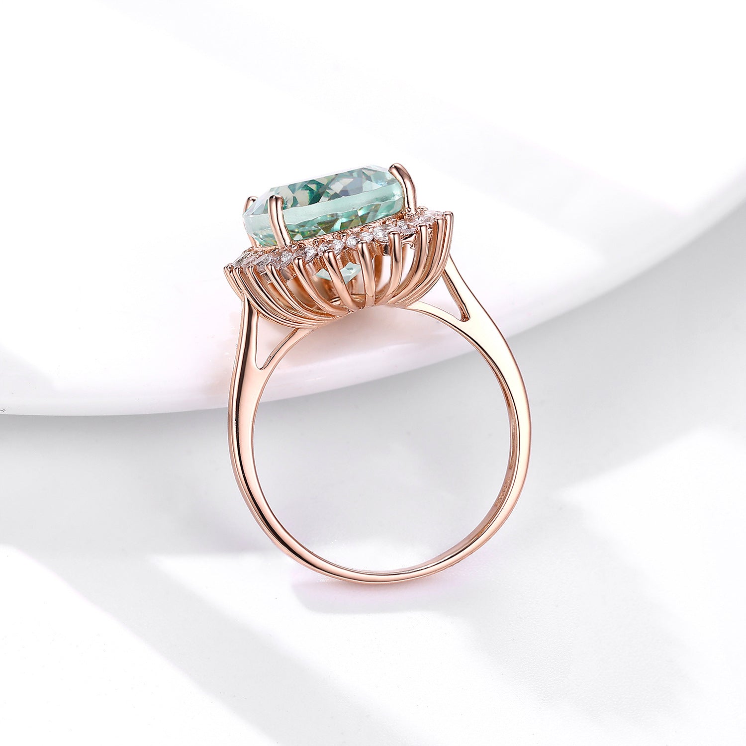 Jade Sovereign Wedding Ring — band profile, House of Ugarit