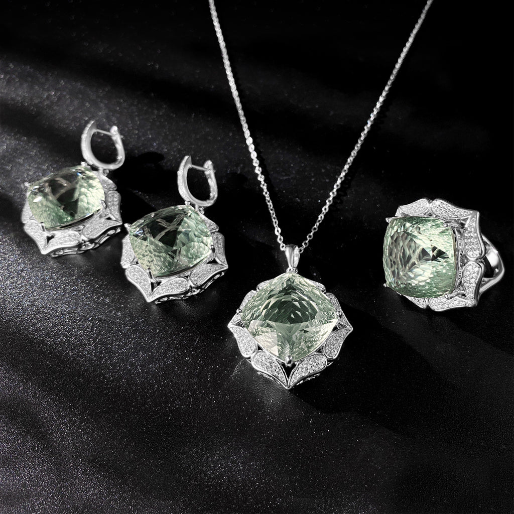 Emerald Isle Luxury Pendant Necklace — chain and pendant, House of Ugarit