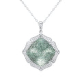 Emerald Isle Luxury Pendant Necklace — emerald-green pendant necklace, House of Ugarit