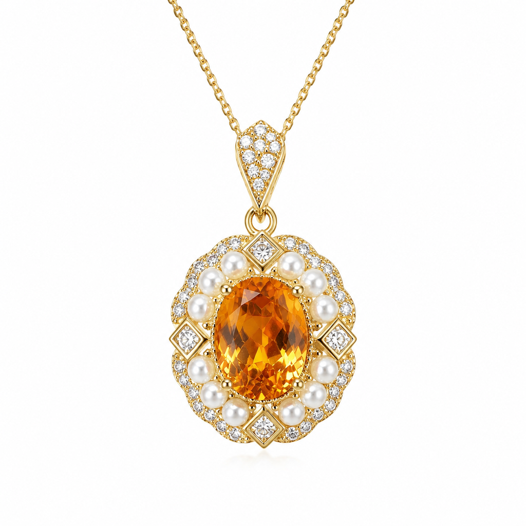 Citrine Sol Jewelry Set