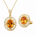 Citrine Sol Jewelry Set