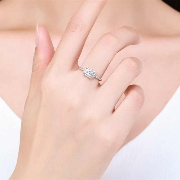 Zara Zircon Cocktail Ring detail — zircon setting close-up, House of Ugarit